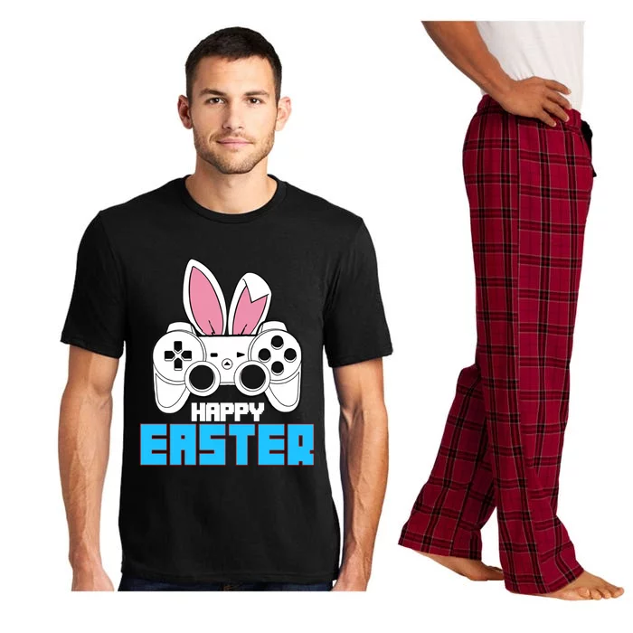 Video Game Easter Bunny Gaming Controller Gamer Gift Pajama Set