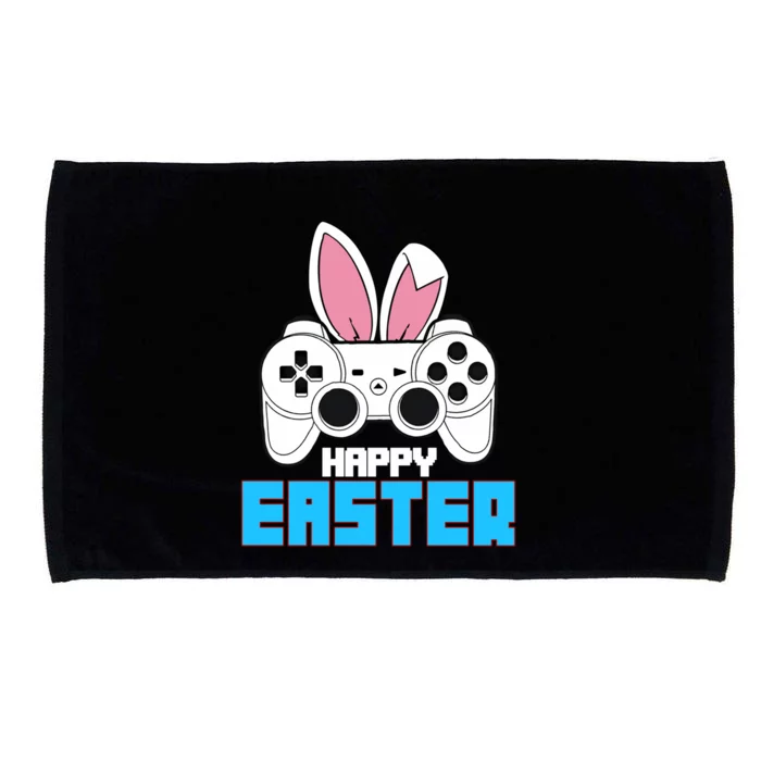 Video Game Easter Bunny Gaming Controller Gamer Gift Microfiber Hand Towel