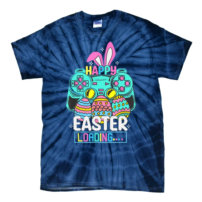 Video Game Easter Bunny Gaming Controller Gamer Tie-Dye T-Shirt