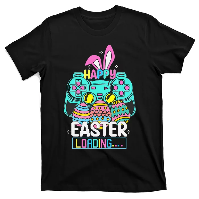 Video Game Easter Bunny Gaming Controller Gamer T-Shirt