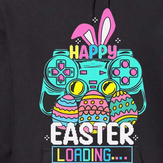 Video Game Easter Bunny Gaming Controller Gamer Premium Hoodie