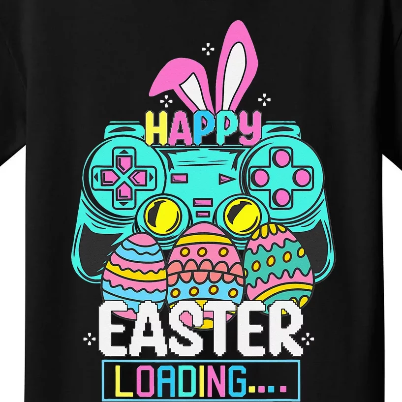 Video Game Easter Bunny Gaming Controller Gamer Kids T-Shirt