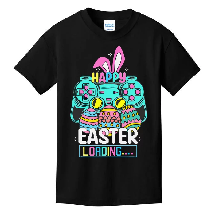 Video Game Easter Bunny Gaming Controller Gamer Kids T-Shirt