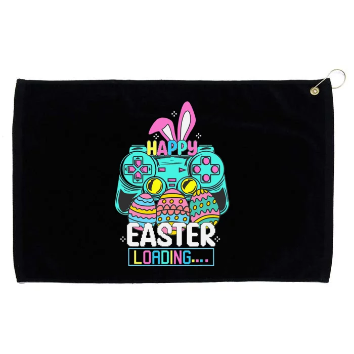 Video Game Easter Bunny Gaming Controller Gamer Grommeted Golf Towel