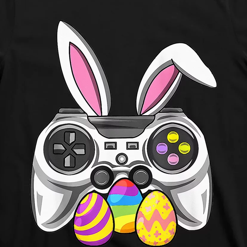 Video Games Easter Day Bunny Egg hunting T-Shirt