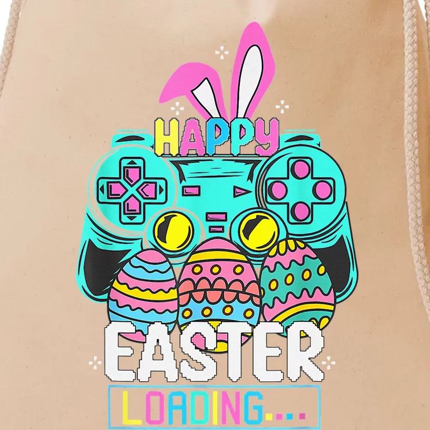 Video Game Easter Bunny Gaming Controller Gamer Drawstring Bag