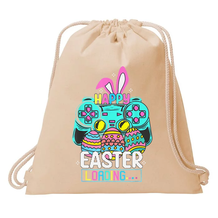 Video Game Easter Bunny Gaming Controller Gamer Drawstring Bag