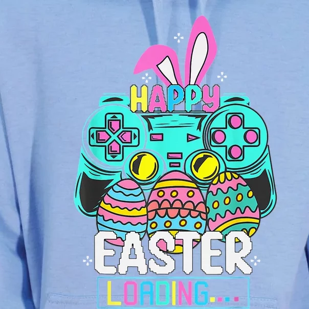 Video Game Easter Bunny Gaming Controller Gamer Unisex Surf Hoodie