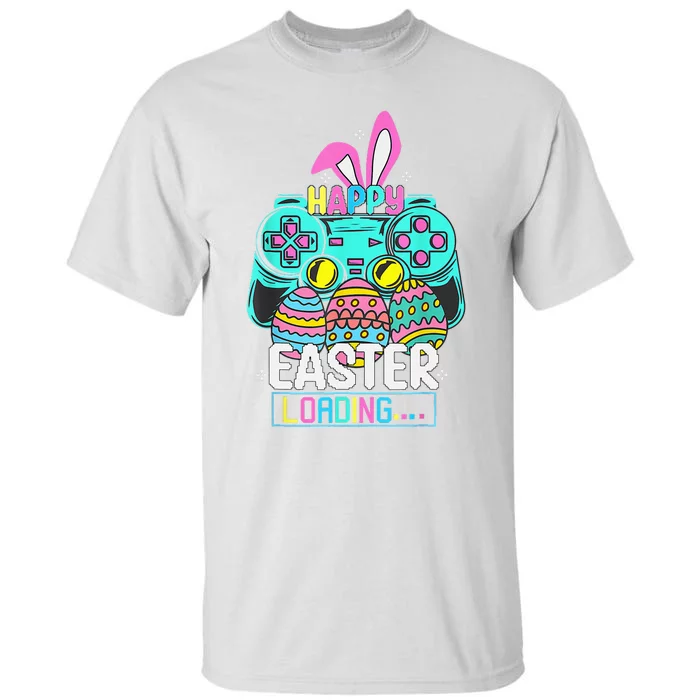 Video Game Easter Bunny Gaming Controller Gamer Tall T-Shirt