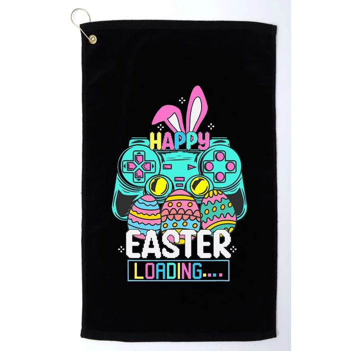 Video Game Easter Bunny Gaming Controller Gamer Platinum Collection Golf Towel