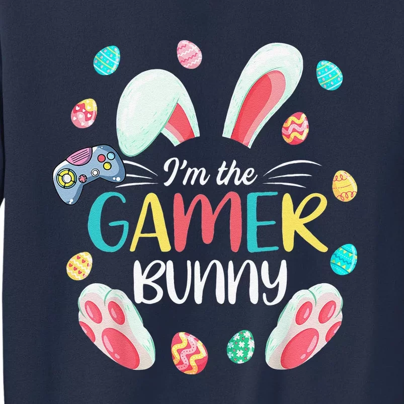 Video Game Easter Bunny Eggs Gamer Easter Gaming Sweatshirt