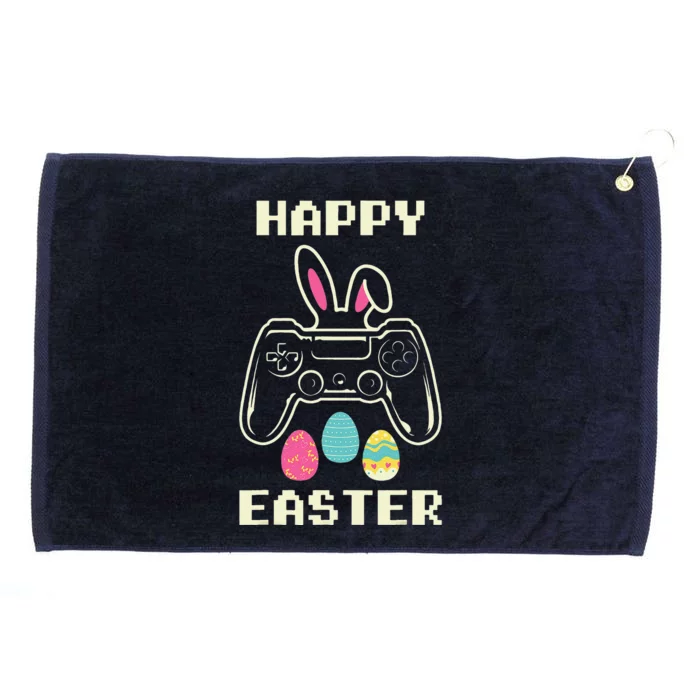 Video Game Easter Bunny Gaming Gamer Grommeted Golf Towel