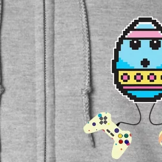 Video Game Egg Controllers Easter Funny Egg Hunting Gifts Full Zip Hoodie