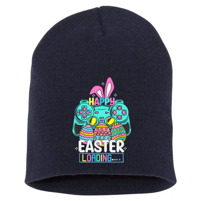 Video Game Easter Bunny Gaming Controller Gamer Short Acrylic Beanie