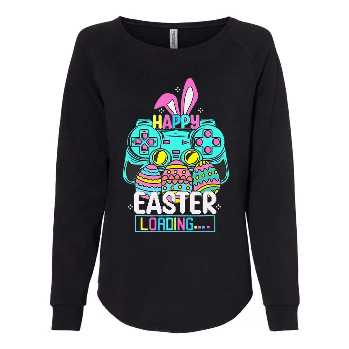 Video Game Easter Bunny Gaming Controller Gamer Womens California Wash Sweatshirt