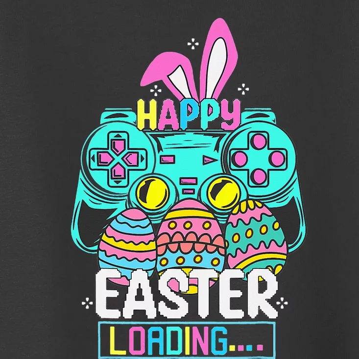 Video Game Easter Bunny Gaming Controller Gamer Toddler T-Shirt