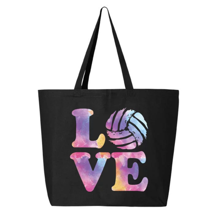 Volleyball Gift For Teen Girls Women Love Volleyball Gift 25L Jumbo Tote