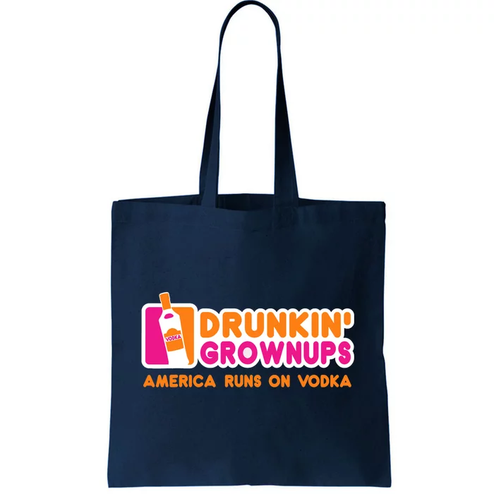 Vodka Gifts Funny Vodkas Drunkin Grownups Tote Bag