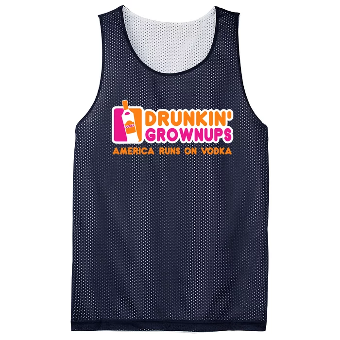 Vodka Gifts Funny Vodkas Drunkin Grownups Mesh Reversible Basketball Jersey Tank