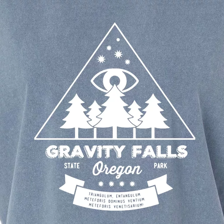 Visit Gravity Falls Garment-Dyed Women's Muscle Tee