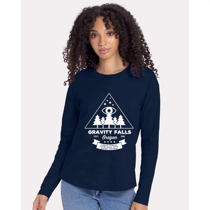 Visit Gravity Falls Womens Cotton Relaxed Long Sleeve T-Shirt