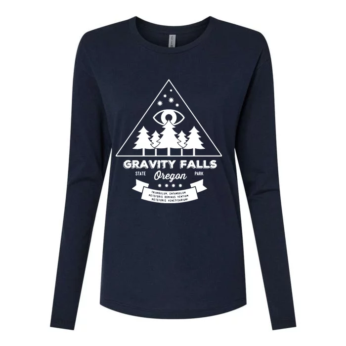 Visit Gravity Falls Womens Cotton Relaxed Long Sleeve T-Shirt