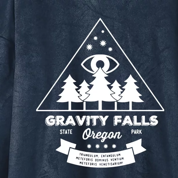 Visit Gravity Falls Hooded Wearable Blanket