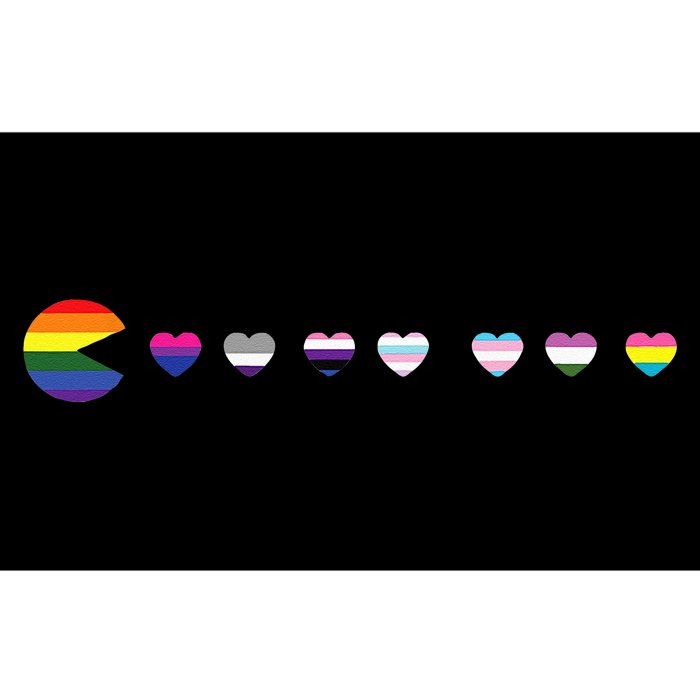 Video Game Funny Gaming LGBT Q Ally Pride Flag Gamer Bumper Sticker