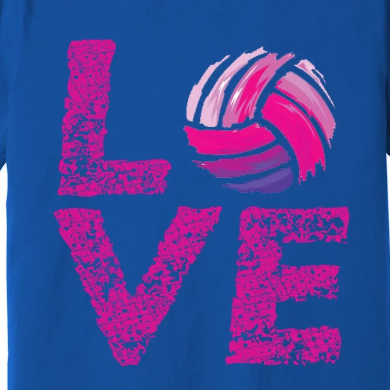 Volleyball Gift For Teen Love Volleyball Gift Premium T-Shirt