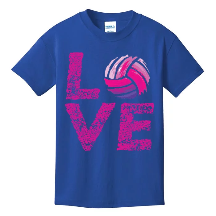 Volleyball Gift For Teen Love Volleyball Gift Kids T-Shirt