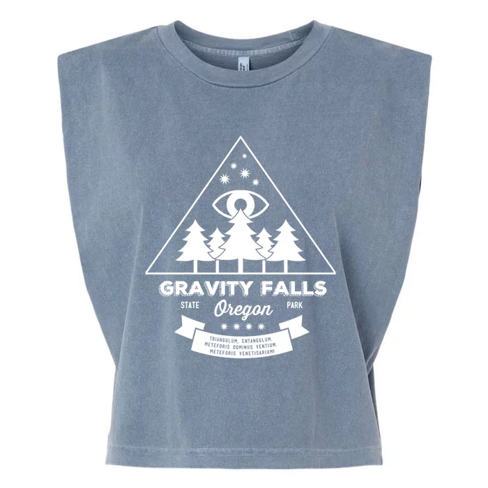 Visit Gravity Falls Oregon! Garment-Dyed Women's Muscle Tee