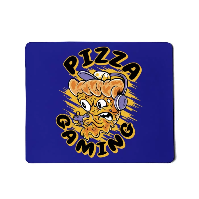 Video Gaming Funny Pizza Gamer Gift Mousepad