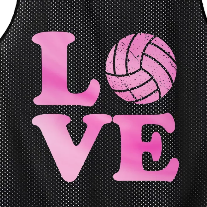 Volleyball Gift For Teen Women Love Volleyball Gift Mesh Reversible Basketball Jersey Tank