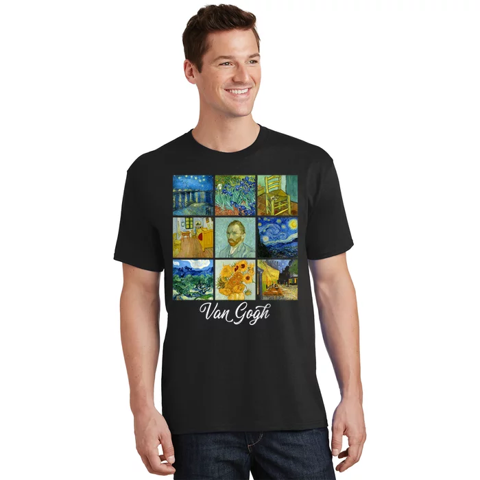 Van Gogh Famous Paintings PostImpressionism Van Gogh T-Shirt