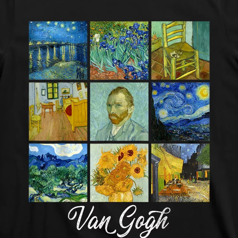 Van Gogh Famous Paintings PostImpressionism Van Gogh T-Shirt