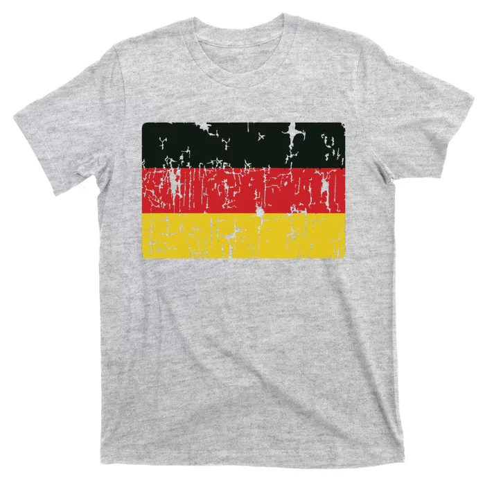 Vintage Germany Flag Gift Retro German Souvenir T-Shirt