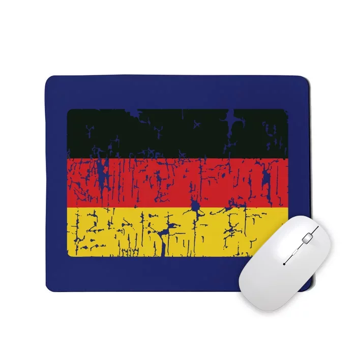 Vintage Germany Flag Gift Retro German Souvenir Mousepad