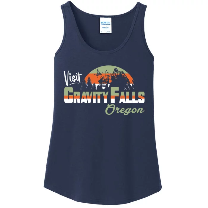 Visit Gravity Falls Ladies Essential Tank