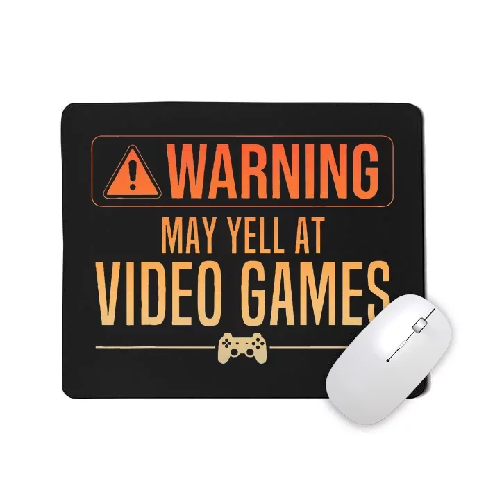 Video Game For Women Gaming Nerd Pc Gamer Mousepad