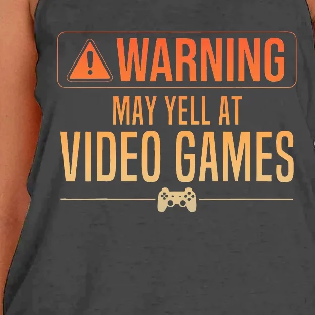 Video Game For Women Gaming Nerd Pc Gamer Women's Knotted Racerback Tank