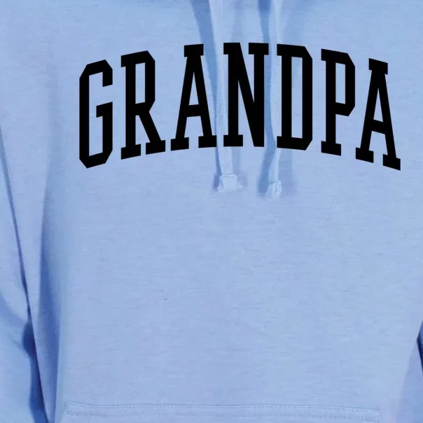 Varsity Grandpa Gift Unisex Surf Hoodie