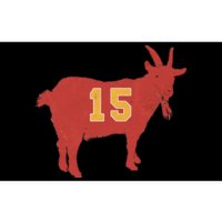 Vintage Grunge Goat 15 Red And Yellow Bumper Sticker