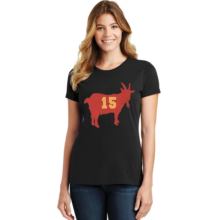 Vintage Grunge Goat 15 Red And Yellow Women's T-Shirt