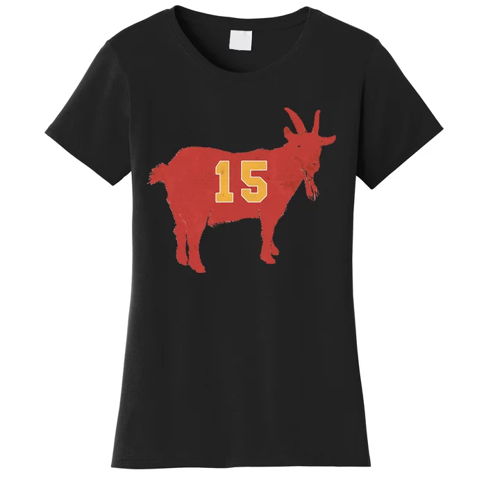 Vintage Grunge Goat 15 Red And Yellow Women's T-Shirt