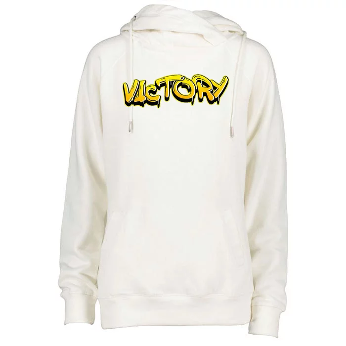 Victory Gymnastics Graffiti Womens Funnel Neck Pullover Hood