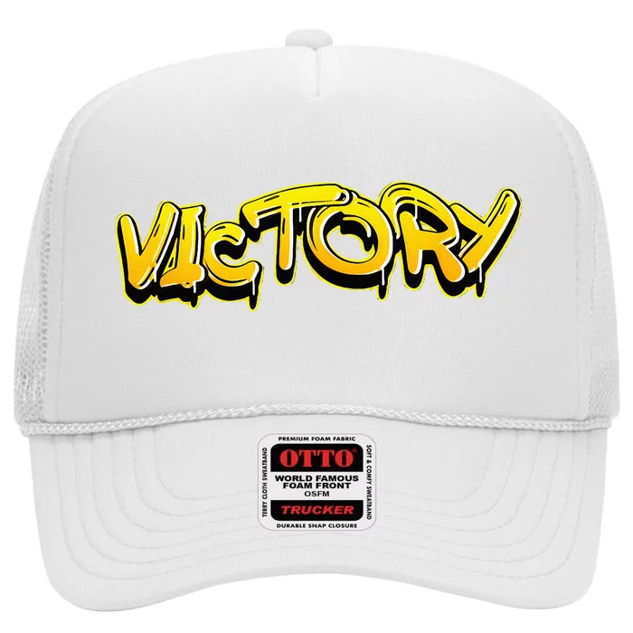 Victory Gymnastics Graffiti High Crown Mesh Trucker Hat