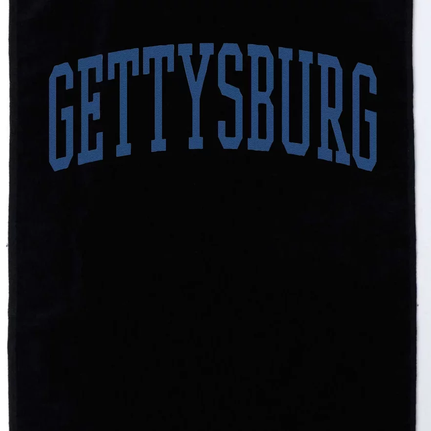 Varsity Grey Gettysburg Platinum Collection Golf Towel