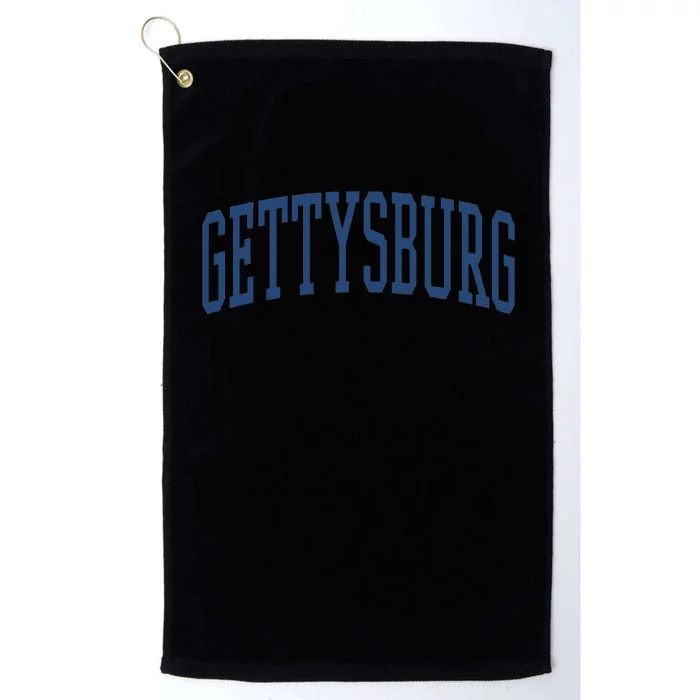 Varsity Grey Gettysburg Platinum Collection Golf Towel