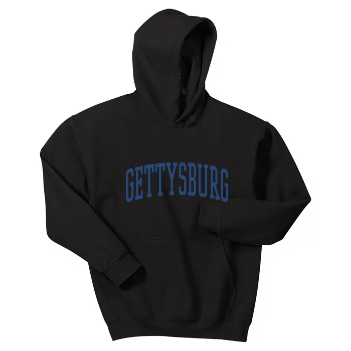 Varsity Grey Gettysburg Kids Hoodie