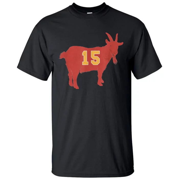 Vintage Grunge GOAT 15 Red And Gold Tall T-Shirt